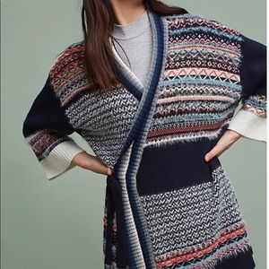 Sleeping On Snow Mixed Stitch Cardigan